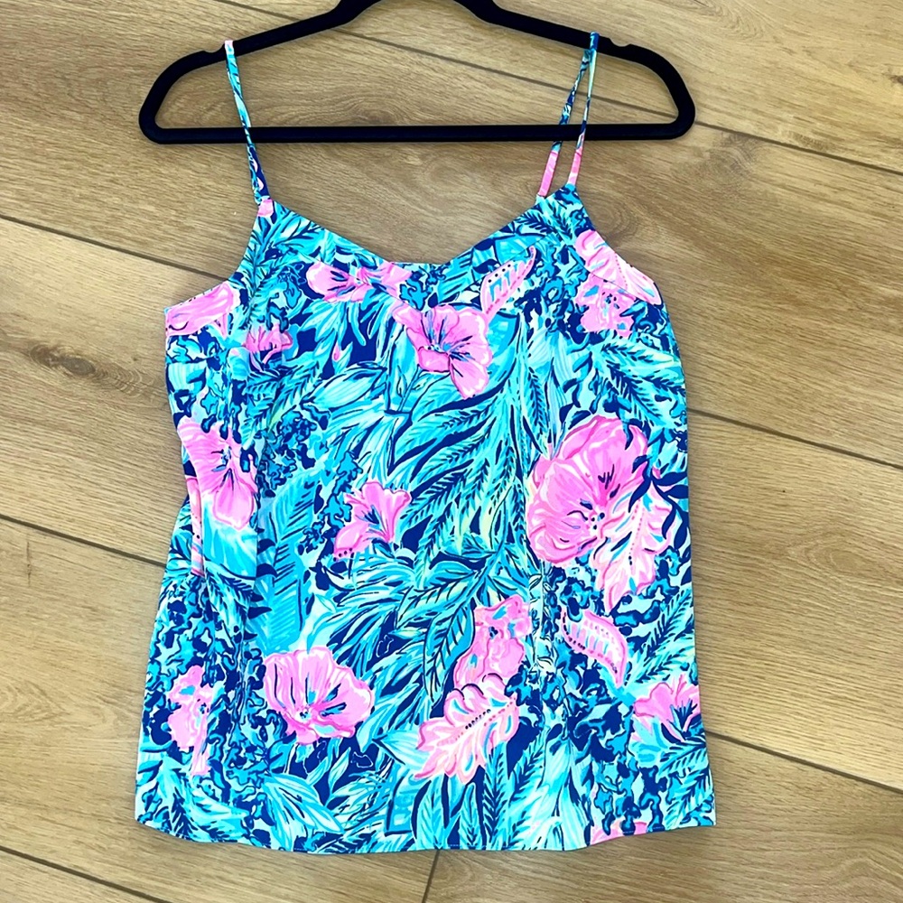 Lilly Pulitzer silky tank top